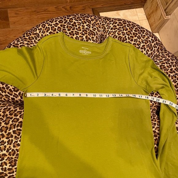 NWT Small sleep sense pajama top Dusty Green - Picture 5 of 5